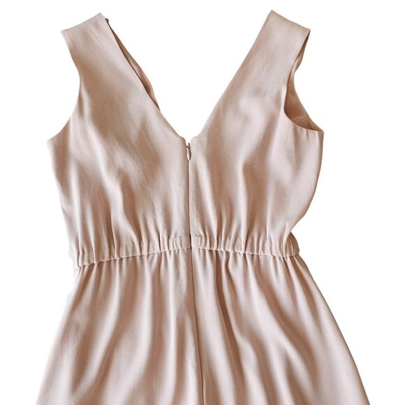 Babaton Aritzia Marcus Sleeveless Jumpsuit Romper Light Pink Sz 2 - Picture 7 of 12